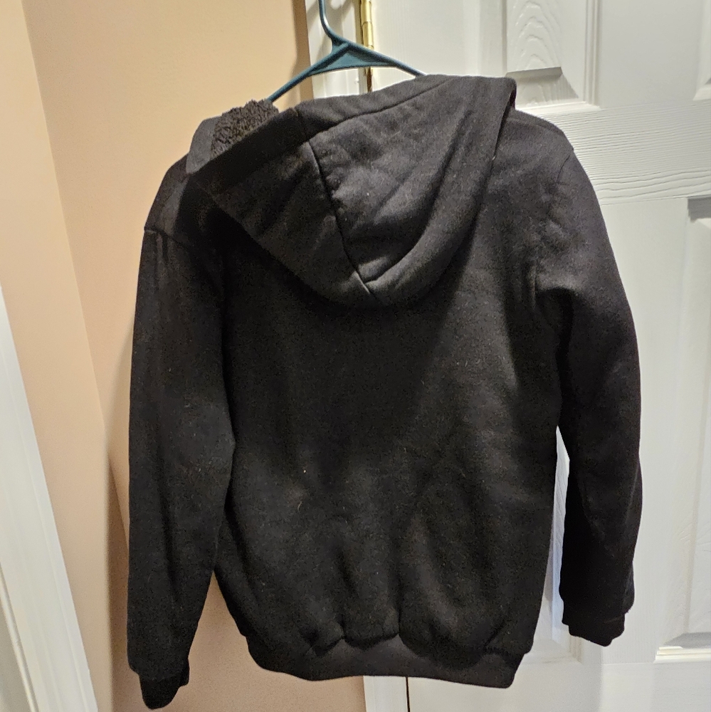 LEEHANTON Unisex Fleece Full Zip Hoodie, Size14. Excellent condition, gentlyUsed - Picture 3 of 7